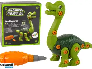 Brachiosaurus Dinosaurier zum Drehen Grün