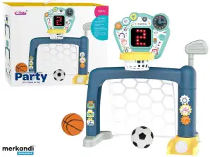 3in1 set voor peuter arcade spelletjes golf basketbal voetbal