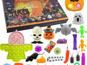 Halloween-Kalender Pop It Fidget Toys Kürbisgeist