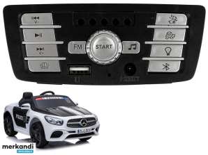 Musikpanel für Autobatterie Mercedes SL500 Polizei