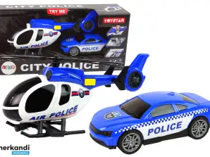 Vehicle Set Helicopter Auto Police Sound Blue