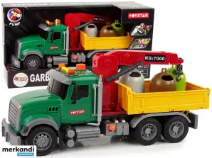 Camion Auto Gru Trasporto Pattumiera Suono