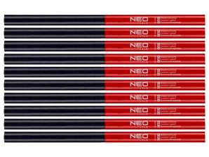 Crayon technique rouge-bleu 12 pièces
