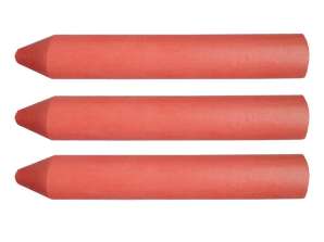 TOP 13 956 Rote technische Kreide. 13 x 85 mm. 3 Stk.