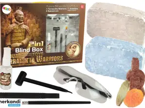 Archaeological Set 2in1 Various Crystals Treasures