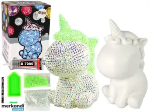 DIY Einhorn Diamantkristalle Kit Grün