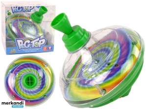 Spinning Top Toy LED Colors Music