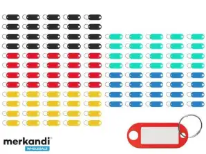 Key ring/ID badge set 100 pcs