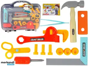 DIY-kit in koffer Gereedschap voor kinderen Hamer