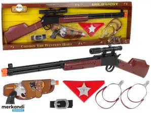 Set di revolver per fucile da cowboy sceriffo