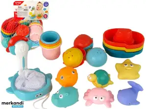 Juego de baño Sea Toys Landing Net Barco 17 Piezas