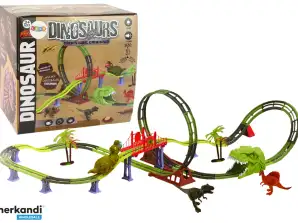 Track Train Spiral Dinosaur Sound Light Accessories