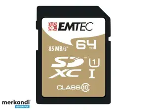 Emtec Speicherkarte SDXC 64GB UHS I 85MB/s