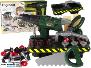 DIY Kit Organizer Akkuschrauber Grün