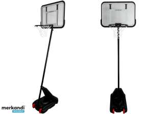 Basketball Basket On Wheels Ball Garden Black 3 m