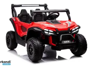 S618 червоний акумуляторний автомобіль 4x4