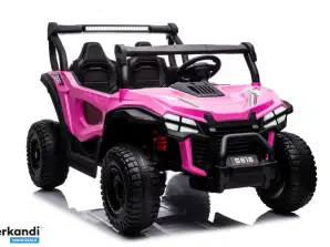 Автомобіль на акумуляторі S618 Pink 4x4