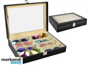 Organizator očal z 8 predelki