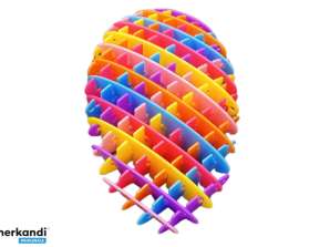 Regenbogenspielzeug Anti-Stress Flexibel Sensorisch Bunt 10cm