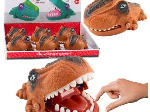 Beißender angreifender Dinosaurier Brown Arcade-Spiel