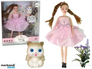 Baby Doll Emily flechtet Katzenblumen