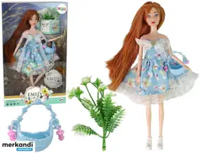 Baby Doll Emily Frühling Rote Haare Blumen