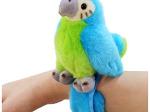 Plysch maskot papegoja armband armband blå