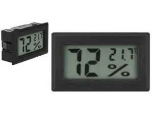 Digitalt termometer og hygrometer 2-i-1