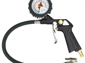 Pomp pistool met manometer van 63 mm