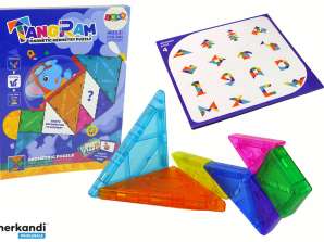 Tangram Puzzle 7 magnetische Blöcke buntes Puzzle