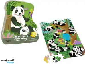 Panda Bambus Wald Puzzle 48 Teile