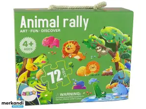Puzzle für Kinder Wilde Tiere Puzzle 72 Teile