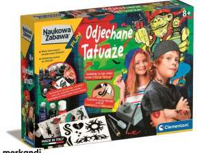 Wissenschaftlicher Spaß Funky Clementoni Tattoos 50721