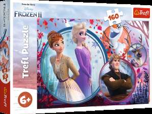 Puzzle 160 Disney Die Eiskönigin Clubs Schwester Abenteuer 15374
