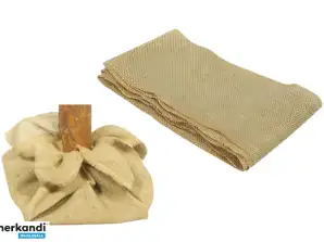 Jute Dekomaterial 80x75cm um den Stumpf unter dem Weihnachtsbaum abzudecken