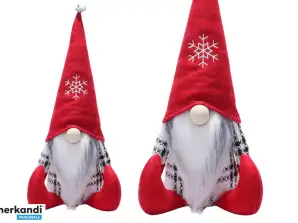 Weihnachtszwerg Roter Glockenhut 32cm