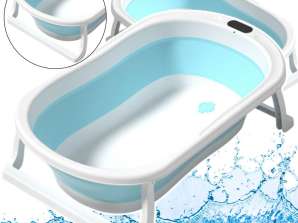 Faltbare Badewanne Rutschfeste Füße Blau