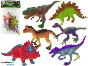 Bunte Dinosaurier Figuren 6 Stück