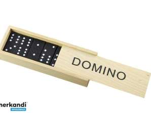 Dominoes Game in a Wooden Box 28 pieces