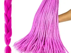 Synthetische Haare Zöpfe lila