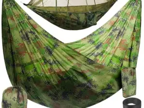Tourist Hammock Santiago Army 260x140cm Net