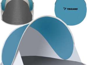 Beach tent 145x100x70cm turquoise grey