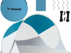 Beach Tent 220x120x90cm turquoise gray