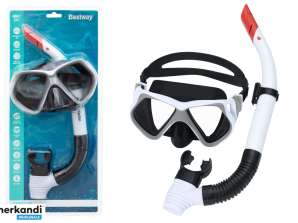 Tauchset weiße Maske. Bestway Rohr 24069