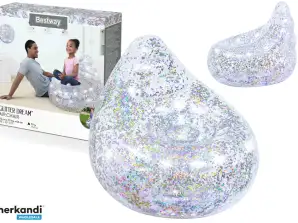 Aufblasbarer Glitzersessel 72 x 72 x 64 cm Bestway 75105