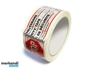 Klebeband 50mm/66 Meter Leise STOP SECURITY