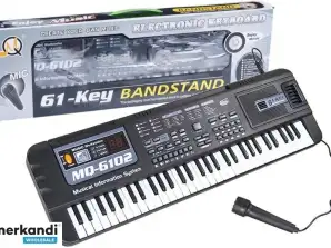 MQ 6102 Clavier 61 touches Microphone d’étude