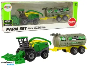 Plastikisches Landwirtschaftsfahrzeug Grün Gelb