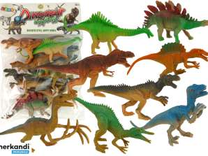 Dinosaurus Park Dieren Beeldje Set 8 delig
