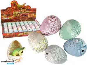 Schlüpfendes magisches Dinosaurier-Ei wächst 4cm weiß